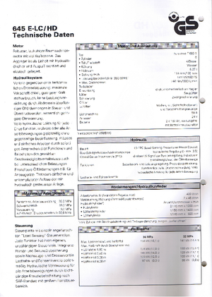 Koparki gąsienicowe Furukawa 645 E-LC