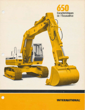Koparki gąsienicowe International Harvester 650