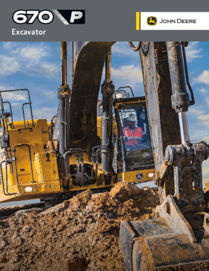 Koparki gąsienicowe John Deere Construction 670 P