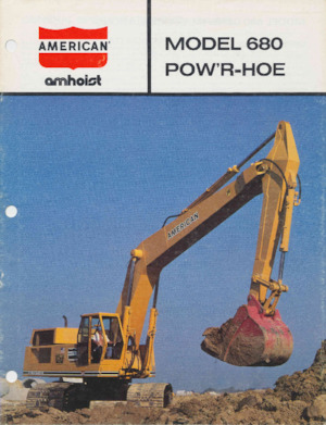 Koparki gąsienicowe American Hoist & Derrick 680