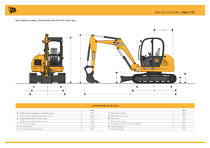 Koparki gąsienicowe JCB 8065 RTS