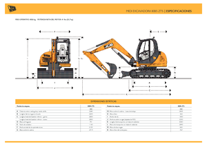 Koparki gąsienicowe JCB 8085 ZTS