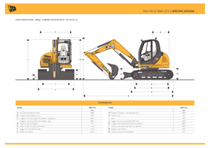 Koparki gąsienicowe JCB 8085 ZTS