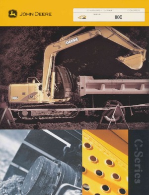 Koparki gąsienicowe John Deere Construction 80C
