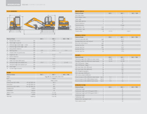 Koparki gąsienicowe JCB 85Z-1