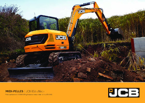 Koparki gąsienicowe JCB 85Z-1