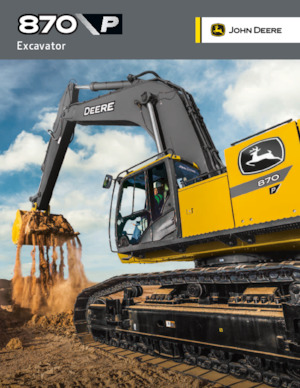 Koparki gąsienicowe John Deere Construction 870 P