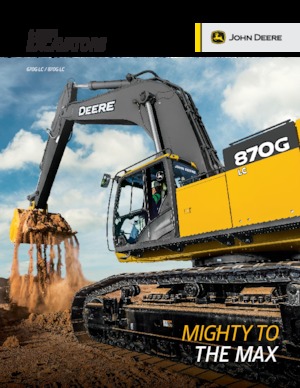 Równiarki John Deere Construction 670G LC