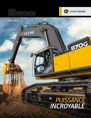 Równiarki John Deere Construction 670G LC