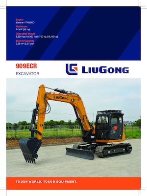 Koparki gąsienicowe Liugong 909ECR