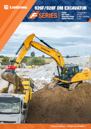 Koparki gąsienicowe Liugong 926F
