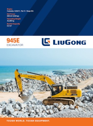 Koparki gąsienicowe Liugong 945E 