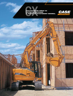 Koparki gąsienicowe Case CX 225 SR