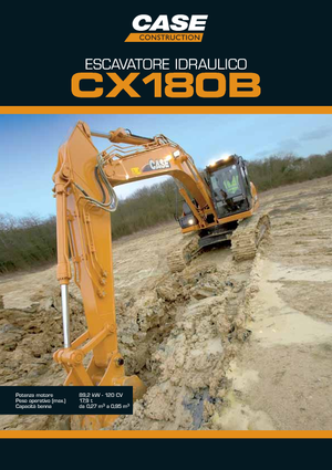 Koparki gąsienicowe Case CX 180 B LC