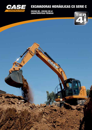Koparki gąsienicowe Case CX235CSR 