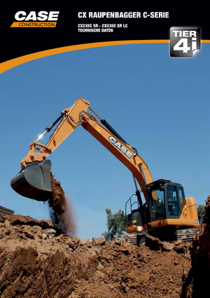 Koparki gąsienicowe Case CX235CSR 