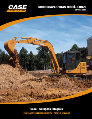 Koparki gąsienicowe Case CX 80