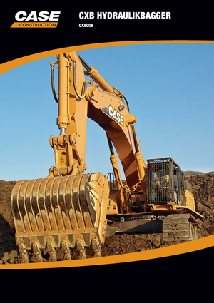 Koparki gąsienicowe Case CX 800 B