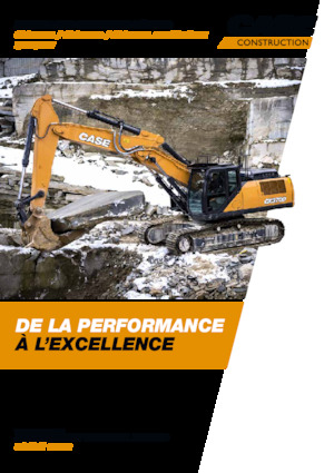 Koparki gąsienicowe Case CX350D