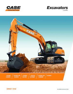 Koparki gąsienicowe Case CX470D