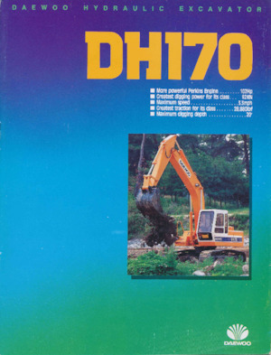 Koparki gąsienicowe Daewoo DH170