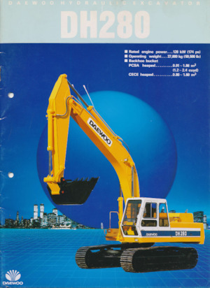Koparki gąsienicowe Daewoo DH280
