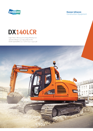 Koparki gąsienicowe Doosan DX 140 LCR