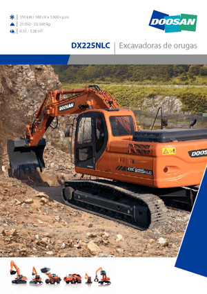 Koparki gąsienicowe Doosan DX 225 N LC