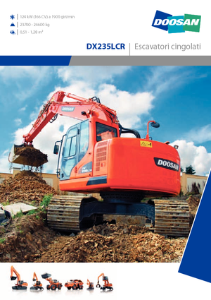 Koparki gąsienicowe Doosan DX235LCR