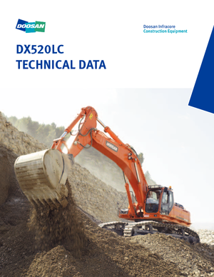 Koparki gąsienicowe Doosan DX 520 LC