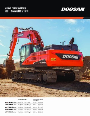Elektryczne koparki gąsienicowe Doosan DX300LC-5