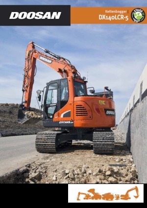 Koparki gąsienicowe Doosan DX140LCR-5