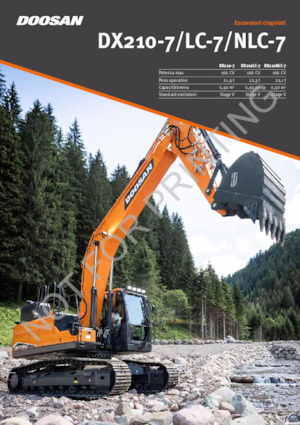 Koparki gąsienicowe Doosan DX210-7