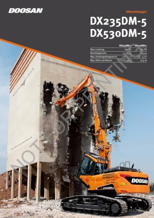 Koparki gąsienicowe Doosan DX235DM-5