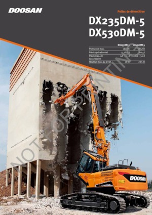 Koparki gąsienicowe Doosan DX235DM-5