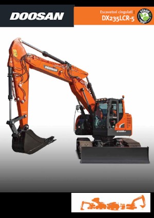 Koparki gąsienicowe Doosan DX235LCR-5