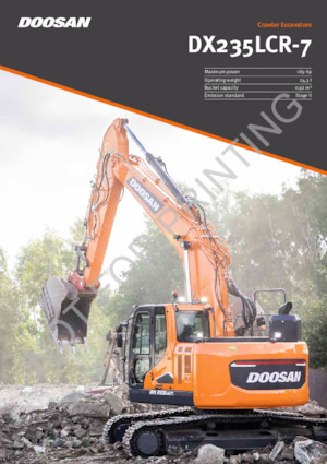 Koparki gąsienicowe Doosan DX235LCR-7