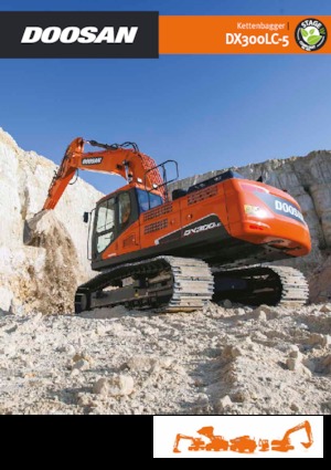 Elektryczne koparki gąsienicowe Doosan DX300LC-5