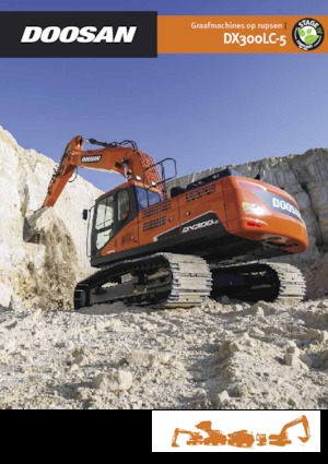 Elektryczne koparki gąsienicowe Doosan DX300LC-5