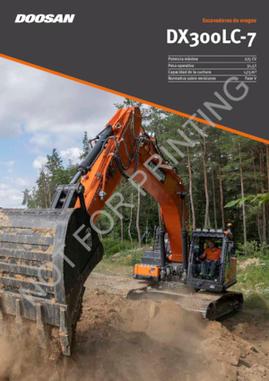 Elektryczne koparki gąsienicowe Doosan DX300LC-7