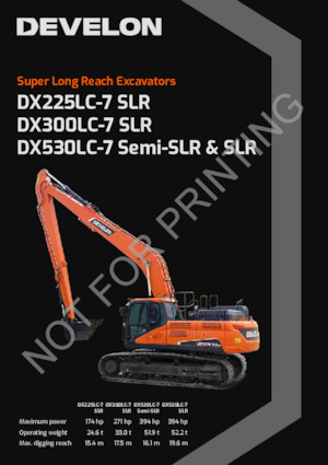 Koparki gąsienicowe Develon DX225LC-7 