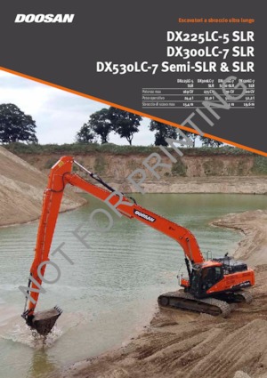 Elektryczne koparki gąsienicowe Doosan DX300LC-7 SLR