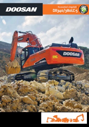 Koparki gąsienicowe Doosan DX340LC-5