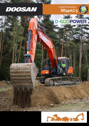 Koparki gąsienicowe Doosan DX340NLC-5