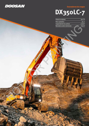 Koparki gąsienicowe Doosan DX350LC-7