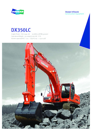 Koparki gąsienicowe Doosan DX350LC