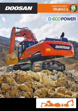 Koparki gąsienicowe Doosan DX380NLC-5