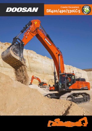 Koparki gąsienicowe Doosan DX490NLC-5