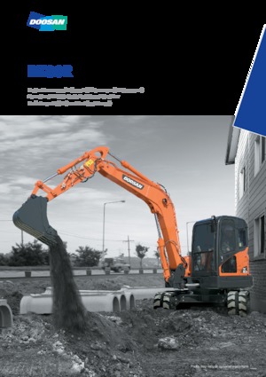 Koparki gąsienicowe Doosan DX80R