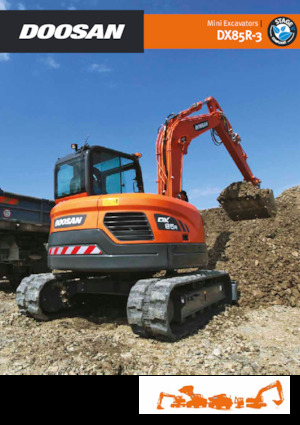 Koparki gąsienicowe Doosan DX85R-3